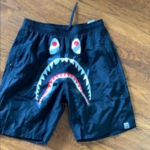 Mens A bathing ape beach shorts